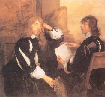 Anthony Van Dyck : Thomas Killigrew and William Lord Crofts